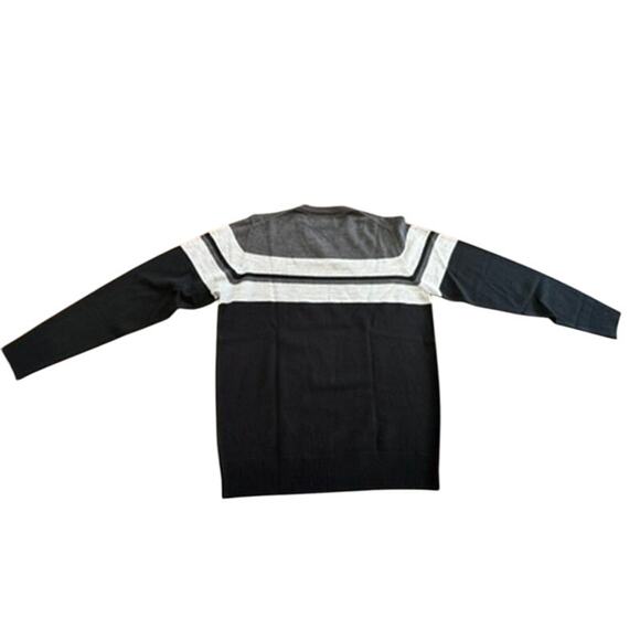 "U.S. POLO ASSN." Mens Color Block Acrylic Sweater Preppy Sporty Relaxed Soft - Picture 9 of 9